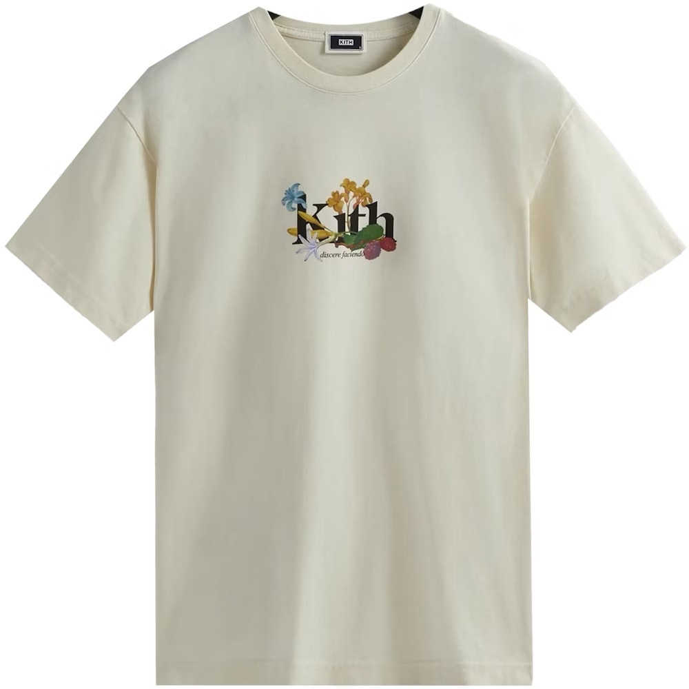 Kith Off-White Floral Graphic Tee size Medium